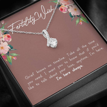 Fertility Wish 'Miscarriage' Alluring Beauty Necklace - Love You This Much